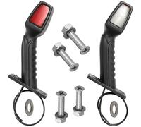 DARKGUARD LED Begrenzungsleuchten Positionsleuchten Umrissleuchte Anhänger 12V 24V Gummi Seitenmarkierungsleuchten Anhänger Rückleuchten Beleuchtung für LKW PKW KFZ Wasserdicht ECE