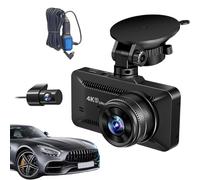 Dásh Cam vorne und hinten - Panorama-Autokamera 360 4 Càli | WLAN-Recorder Full H.D 1080P mit Nachtsicht, Sístemà Wireless Parküberwachung für Ubers Lyfts LKW