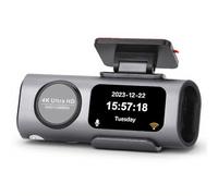 Dashcam Vorne Hinten, 4K 1080P Dual-Objektiv-Weitwinkel-HD mit App-Steuerung, G-Sensor, 24-Stunden-Parküberwachung, Auto-Fahrrekorder