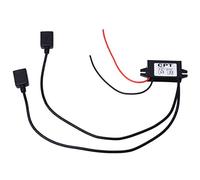Dasing Auto Adapter Konverter 12 V auf 5 V DC Konverter - DC 12V 5V 3A Spannungswandler mit USB für Auto Vehicle Motorrad Motor Ladegerät Audio Radio