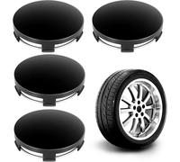 DATONGERGANG 4 Stück Nabendeckel für Skoda Kodiaq 2025 2024, Radnabendeckel Felgendeckel aus ABS Nabenkappe Wheel Caps Radnabenabdeckung Radkappen Auto Zubehör,OD 60mm ID 56mm