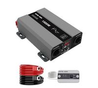 DATOUBOSS Wechselrichter 12v auf 230v Reiner Sinus 1500w/3000w, Spannungswandler 12v 230v 1500w Reiner Sinus, mit 2 EU Steckdosen, USB/USB-C Ausgang und LCD-Anzeige, Für Wohnmobile, LKW, Camping