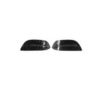 DAVBIR Auto-Frontgrill Auto Schwarz Front Stoßstange Grille Nebel Licht Abdeckung Borte Für Mercedes Für Benz C-Klasse W205 2058851623 2058851523 2058850823 Frontstoßstangengrill