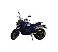 DAYI E-Odin 2.0 E Roller E Scooter E Motorrad 17 Zoll 125-130 km/h 100 Ah Akku 150-220 km (mit Topcase und Seitenkoffer)