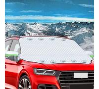 DAYKET Frontscheibe Abdeckung Winter für VW T5 mit 9 Magnet Frostschutz Auto Frontscheibe Scheibenabdeckung,B/157 * 126CM