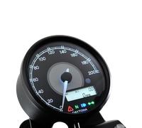 Daytona Velona 80 Tachometer 200 km/h/mph Weiße LED Weiß