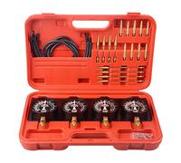 DAYUAN Synchrontester für 4 Vergaser Synchrontestgerät Vergaseruhren Synchronuhren PKW Motorrad Vakuumprüfer