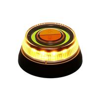 DAZZTIME Warnleuchte V16,Blinklicht,Magnetfuß für Autodach,V16 Warnleuchte,360° LED Blinklicht,LED Pannenleuchte mit Magnetfuß,Warndreieck Kfz mit LED,für Auto,Motorrad