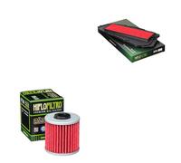 DB PARTS Luftfilter und Ölfilter Set kompatibel mit Kymco 400I Xciting 2012-2017