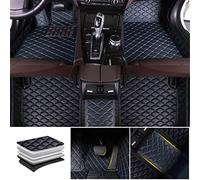DBCFL All Inclusive Auto Fußmatten für SsangYong Rexton 2017-2019 2020 2021 2022 2023 2024 2025 (LHD), PU Leder Fußmatten wasserdichte rutschfeste Allwetter Autoteppiche Innenraum Automatte,A