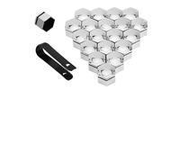 DBSKJMRFT 20 Stück Auto Radschraubenkappen, für Cupra Formentor 2020-2024 Auto Rad Lug Nussabdeckungsschutz Deckbedeckungen Radschraubenbezüge,A-17mm