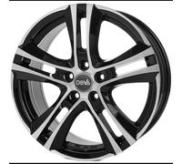 DBV, Andorra II, 6,5x16 ET45 5x114,3 71,6, hyper silber