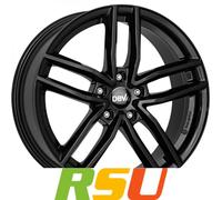 DBV Andorra TR Black Alufelge 17 Zoll ET48 5x108 ML70,1