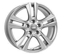 DBV, Andorra II, 6,5x16 ET45 5x114,3 71,6, hyper silber