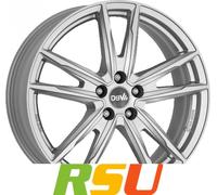 DBV Florida KF silver 7x17" ET46 LK5 112 ML 57.1 Alufelgen 17 Zoll