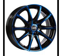 DBV Tropez Schwarz Voll Poliert Alufelge 15 Zoll ET40 5x114,3 ML74,1