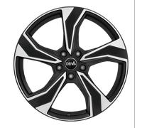 Alufelge DBV VENEZIA KB Einteilig Black Polished 7.00 x 17 ET 47.00 5x112.00