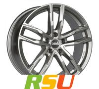 DBV Vienna II Hyper Silber Alufelge 19 Zoll ET45 5x108 ML70,1