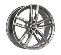 DBV Vienna II Hyper Silber Alufelge 19 Zoll ET45 5x108 ML70,1