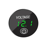 DC 12V-24V LED Panel Digital Spannung Volt Meter Anzeige Voltmeter, Motorrad Aut