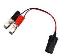 DC 12V Auto Batterieklemme Clip Kabel Krokodilklemmen Zigarettenanzünder Adapter