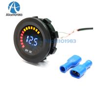 DC 12V Color Screen Voltmeter DC LED Digital Display Car Voltage 5V-36V #F13