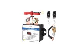 DC 360A Batterie-Trennschalter mit LED-Voltmeteranzeige, Fernbedienung und Energiesparfunktion, geeignet für Autos, LKWs, Boote, Wohnmobile und Wohnwagen, 12V/24V