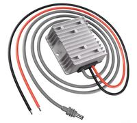 DC Boost Netzteil 12V 24V bis 57V 4,5A mit 96% Umwandlungseffizienz und robustem Gehäuse geeignet für Outdoor- und mobile Anwendungen (300cm DC-Kabel)