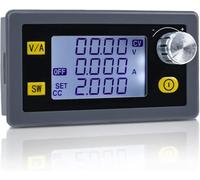 DC-Buck-Boost-Wandler, 80W 5A DC Netzteil Einstellbarer Spannungsregler, DC 6,0-30V Bis 0,6-30V Einstellbar Boost Buck Converter LCD-Anzeige Spannungswandler Digitales Stromversorgungsmodul