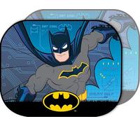DC Comics Paar Seitengardinen Auto Reise Batman Kinder 44 x 35 cm Superhelden Herren Fledermaus gelb schwarz