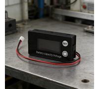 DC7-68V Kfz Voltmeter für 12V 24V 48V Batterie Ladezustandsanzeige