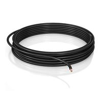 DCSk Fahrzeugleitung - 16mm² - 10m - FLRY B asymmetrisch - 16 mm² - KFZ Kabel Litze - Schwarz - 16mm2