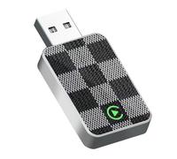 DCYBDL 2 in 1 Wireless Carplay Adapter für Skoda Kamiq 2018 2019 2020 2021 2022 2023 2024, Konvertiert Kabelgebunden zu Kabellos Plug & Play Schnelle und Stabile Verbindung,B Silver