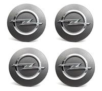 DCZBYCJ 4 Stück Auto Nabendeckel für OPEL Astra J 59mm, Nabendeckel Hochwertigem ABS Staubdicht Radzierblende Radmitte Emblem Zubehör