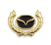 DDHHBH Auto Emblem Aufkleber für Mazda MX-5 NC,3D Metall Logo Badge Flügeltyp Selbstklebend Abzeichen Auto Karosserie Marke Etikett Auto Deko Zubehör,B