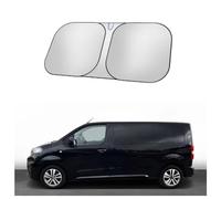 DDHHBH Auto Sonnenschutz Frontscheibe Innen Kinder für Peugeot Traveller,Faltbar Memory-Metall Rahmen Sonnenschirm Frontscheiben Abdeckung Aluminium Isolant UV Schutz Auto Sommer Zubehör