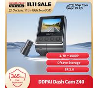 DDPAI Z40 Dual Dash Cam Auto Kamera Recorder Sony IMX335 1944P HD Video GPS Tracking 360 Rotation Wifi DVR 24H Parkplatz Schutz