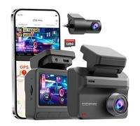 DDPAI Z50 Pro Dashcam Auto Vorne Hinten 4K+1080P, Echtes 4K AI-ISP Nachtsicht Dash Cam, Autokamera mit 128GB Karte, 4G LTE Support, 5GHz WiFi 6 GPS, 48H Parküberwachung, 3" IPS-Display, G-Sensor, ADAS