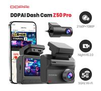 2025 neue DDPAI Z50 Pro Dash Cam 4K Auto DVR 3 "IPS Bildschirm 5GHz WiFi GPS ADAS 24H Parkplatz Monitor Vorne und Hinten Dashcam Auto Kamera