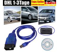 DE Tech 2 USB Diagnosekabel＆Anschlüsse Für Opel Vauxhall Diagnostic mit-CD NEW！