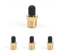 DEANKEJI Reifenventil 4 Stück Ventileinsatz Auto, 1/4 NPT Messing Kompressorventil Luftventil Reifenventil Aufblasventil Felgenventile für Pkw LKW