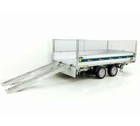 Debon Dreiseitenkipper DDK 180x360 3,5t|E-Pumpe|Rampen|Stützen|Gitter|Aktion
