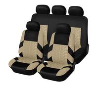 DECAIK Auto Sitzbezüge Set für Audi A6 C4 4A A6 C5 4B A6 C6 4F A6 C7 4G A6 C8 Avant Allroad A8 D2 A8 D3 A8, Autositzbezug für 5 Sitzer, Atmungsaktiver Autositzschutz, Sitzschoner Vorne und Hinten