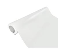 DecoMeister Autofolie matt 100x1000 cm | Klebefolie Auto mit Luftkanal-Kleber und UV-Schutz | Selbstklebend Folie für Innen und Außen | Auto Folierung für Tuning | Carwrappingfolie | Weiß Matt