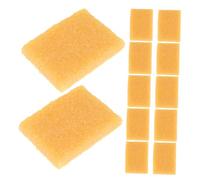 DECORNIJIA 12 Stück Teiliges Gummiradierer für Klebstoffreste Schnelles Entfernen von Kleberückständen Papier Holz Kunststoff Vielseitige Reinigungstools für Künstler Bastler und Büroanwender