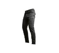 John Doe Defender - Monolayer |CE - Zertifizierung AAA | Motorradhose| Atmungsaktiv | Cargo Hose | Hose mit Seitentaschen | Mit Protektoren