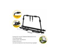ProPlus Deichsel-Fahrradträger black