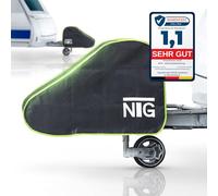 Deichselabdeckung Wohnwagen & Anhänger | Abdeckung Anhängerkupplung mit Doppel-Klickverschluss | Deichselhaube XL Größe Wasserdicht | Universal Abdeckung Anhängerdeichsel | Deichselschutzhaube PKW
