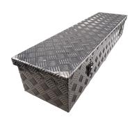 Deichselbox / Staubox aus Aluminium 950 x 320 x 155mm für PKW Anhänger