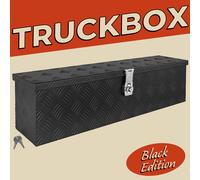 Deichselbox Werkzeugkasten Truckbox Alu Box Transportbox D035 Schwarz trucky